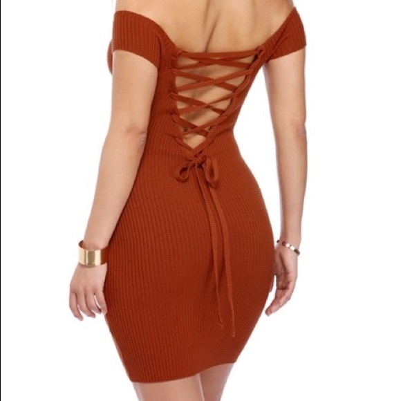 windsor rust dress